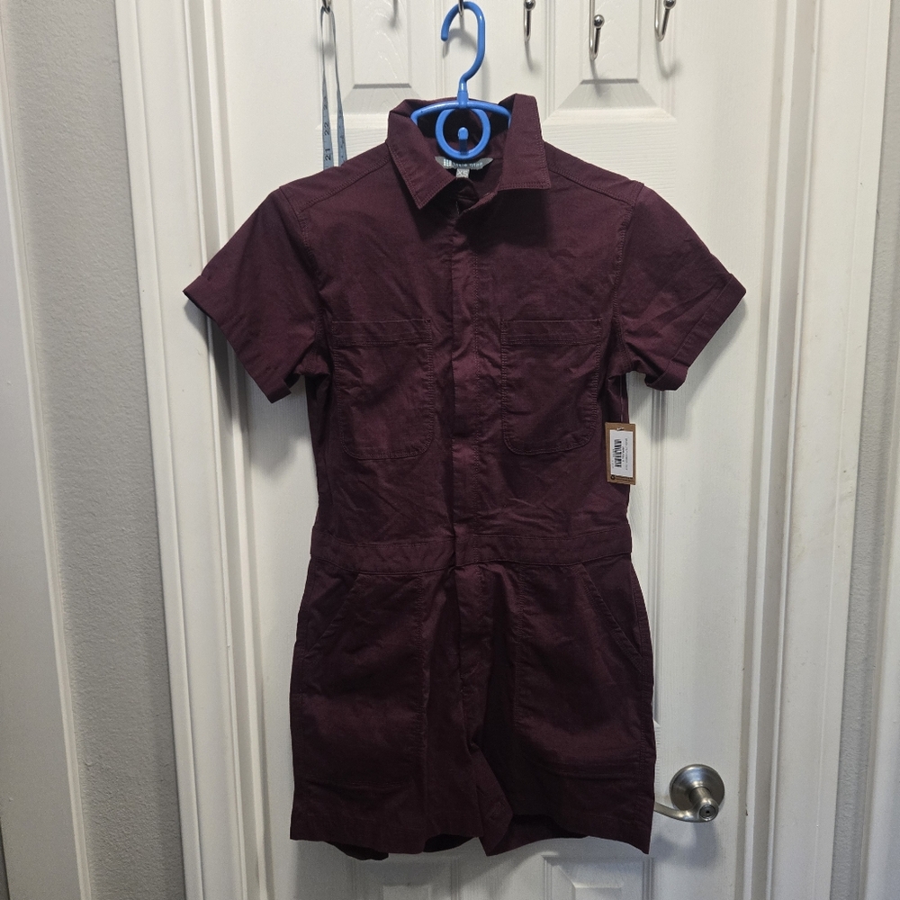 Title Nine Brash Utility Romper Size Xs Nwt - Picture 2 of 8